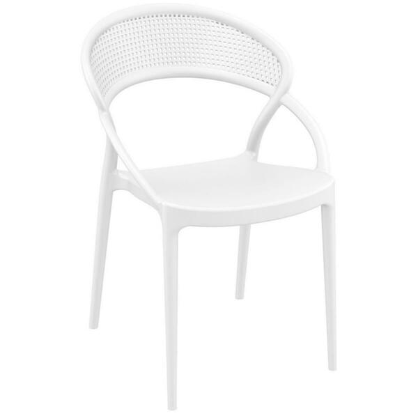 Fine-Line Sunset Dining Chair White, 2PK FI2846312